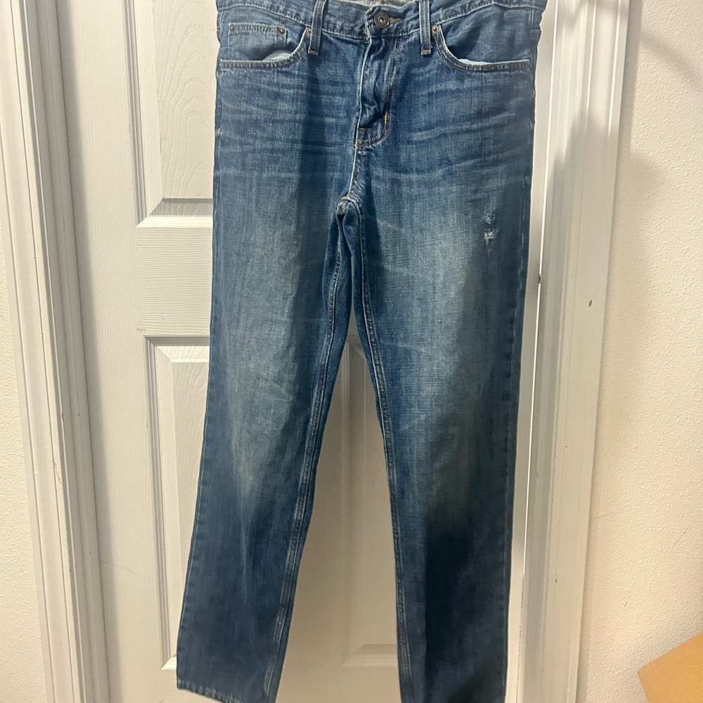 Mossimo Supply Co. Classic Blue Straight Jeans